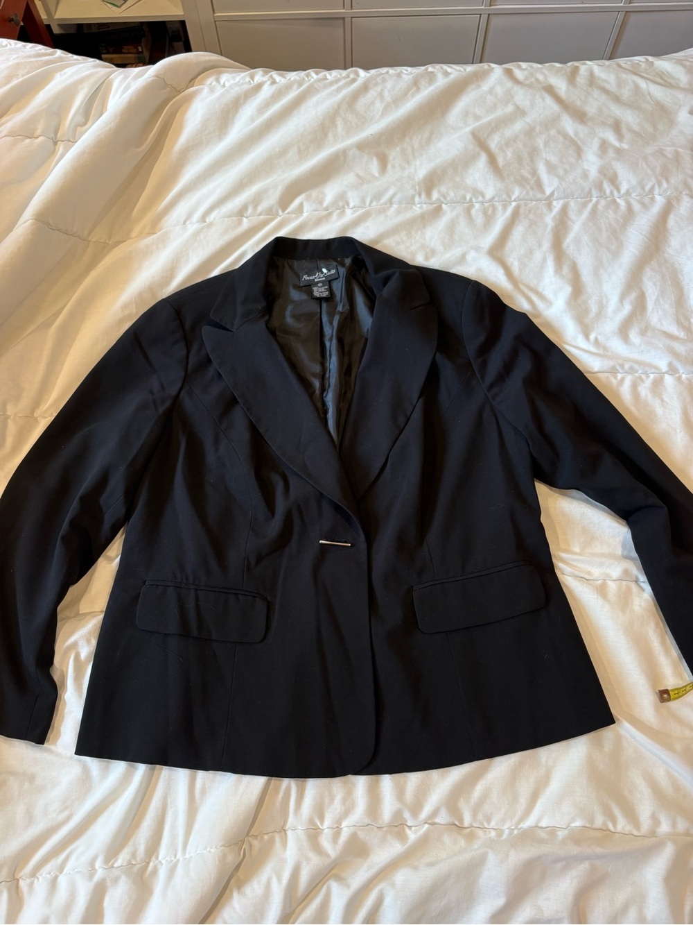 Vintage Basic Black Blazer